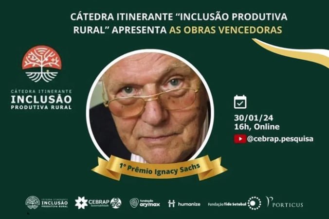 Cátedra Inclusão Produtiva no Brasil Rural e Interiorano - Prêmio Ignacy Sachs - Obras vencedoras